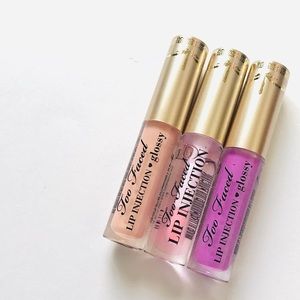 Too Faced Lip Injection Lipgloss Trio